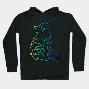 Howling Camp Fire - camping Hoodie